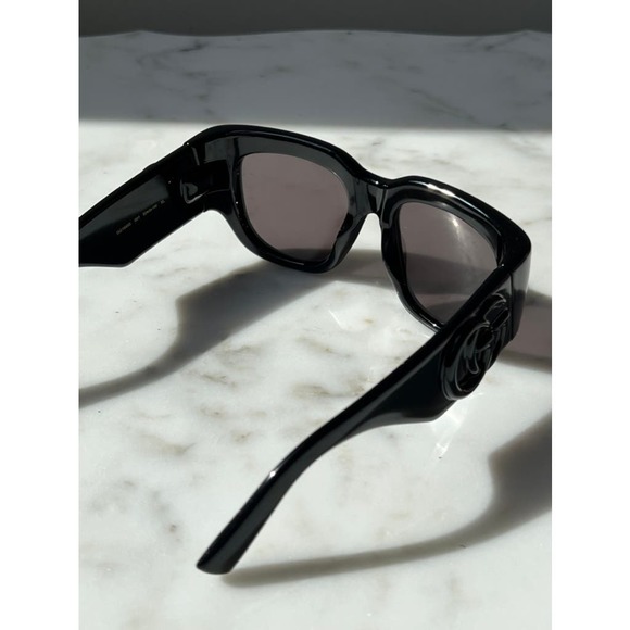 NEW Gucci GG1545S Black Thick Rim Marmont Sunglasses - Picture 9 of 11